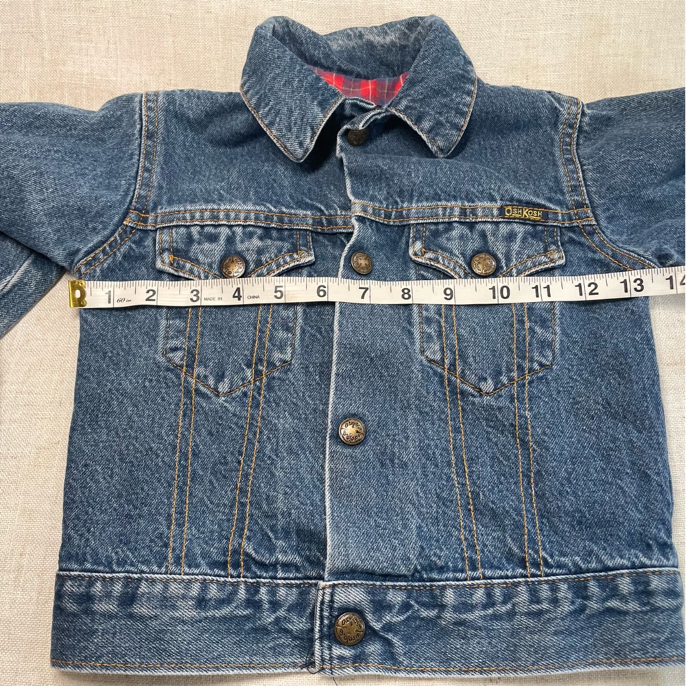 Vintage Oshkosh B’Gosh Denim Western Jacket Size 6 - Picture 9 of 12